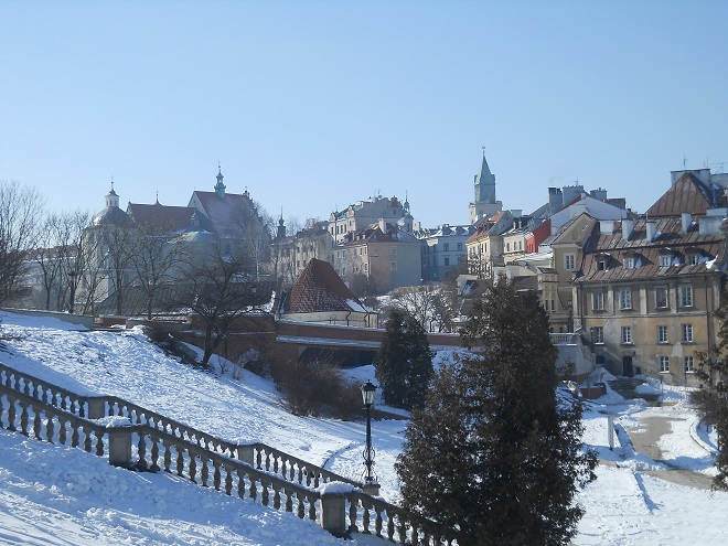 Zwiedzanie Lublina zima